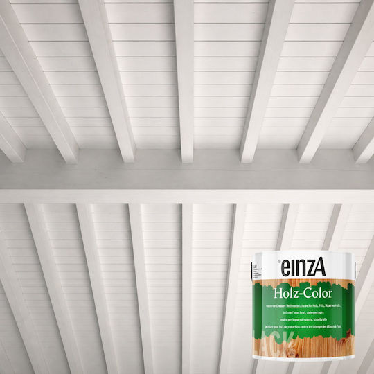 Einza Βερνίκι Επιφάνειας Νερού Λευκό Σατινέ 750ml