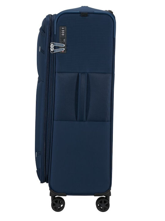 Samsonite Gotwist Large Travel Suitcase Blue Height 78cm