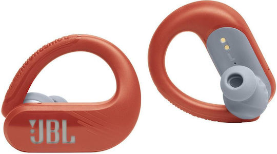 JBL Endurance Peak 3 In-ear Bluetooth Handsfree Căști cu Rezistență la Transpirație și Husă de Încărcare Portocalie