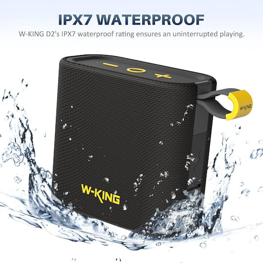 W-King D2 Boxă Bluetooth Impermeabilă 7W Albastră