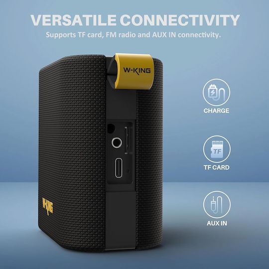 W-King D2 Boxă Bluetooth Impermeabilă 7W Albastră