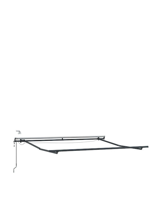 vidaXL Terrasse Zelt mit LEDs Braune 4.5x3m
