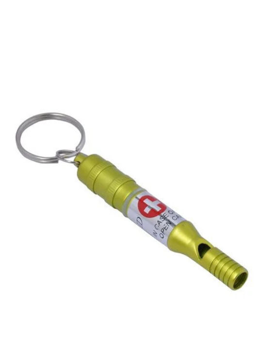 Munkees Emergency Whistle Keychain