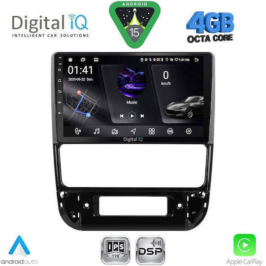 Digital IQ Car Audio System for Peugeot 406 1998-2004 (Bluetooth/USB/WiFi/GPS/Apple CarPlay/Android Auto) with 9" Touch Screen
