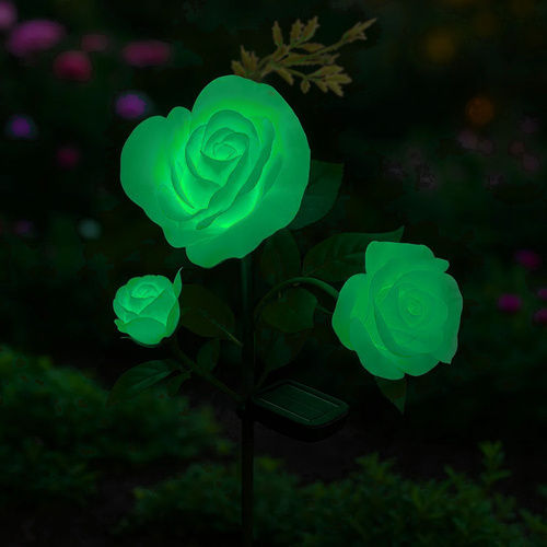 Gardlov Σετ 3 Καρφωτά Ηλιακά Φωτιστικά Γλάστρες RGB με Φωτοκύτταρο IP44