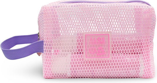 Aloe Colors Babe Summer Skin Care Set for Moisturizing & Body Cleaning Pink 4pcs