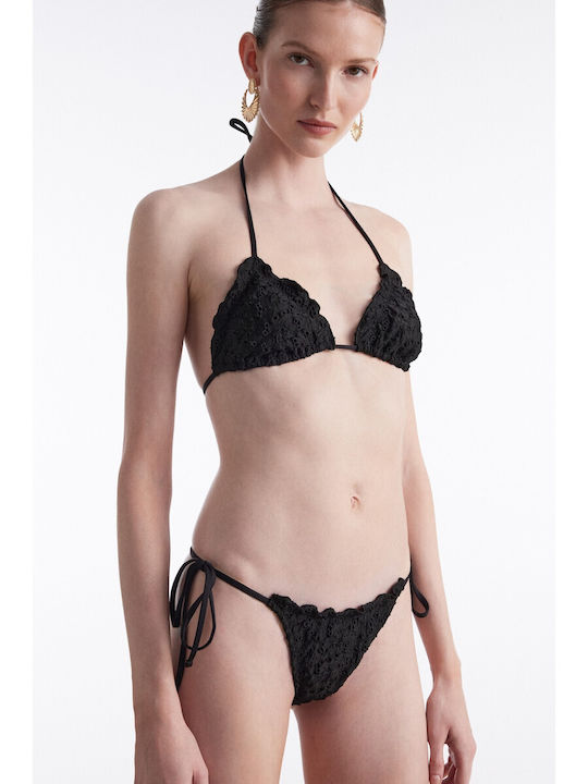 Set Bikini Τριγωνάκι Μαύρο
