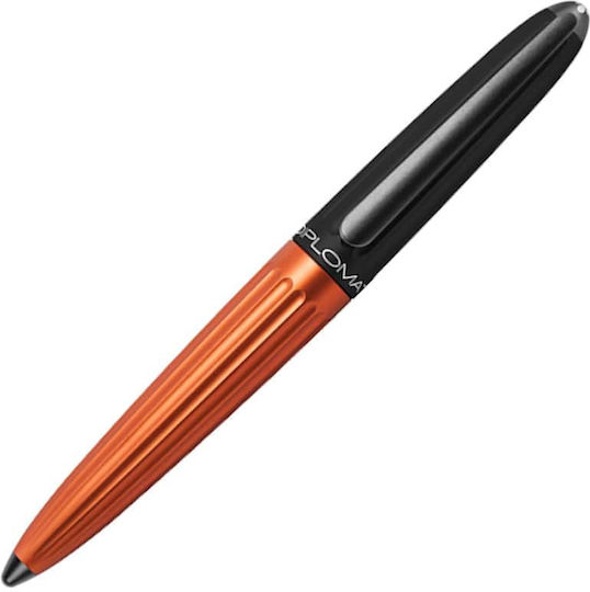 Diplomat Aero Fountain Pen Extra Fine Orange Aluminum