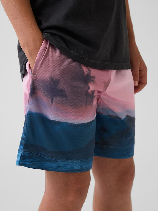 Kids Fabric Shorts/Bermuda Beach Pink