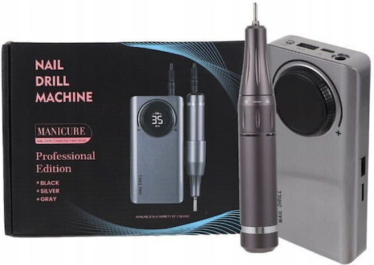 Nail Drill Battery Gray