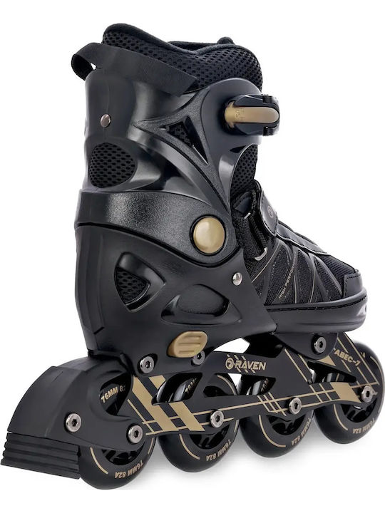 Raven Expert Inline Αυξομειούμενα Rollers Χρυσά Ενηλίκων Raven Expert Inline Αυξομειούμενα Rollers Χρυσά Ενηλίκων