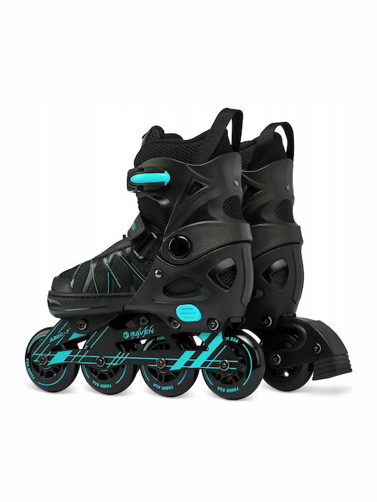Raven Expert Inline Αυξομειούμενα Rollers Τιρκουάζ Ενηλίκων
