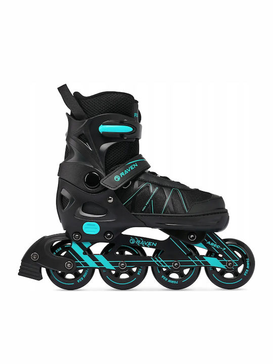 Raven Expert Inline Αυξομειούμενα Rollers Τιρκουάζ Ενηλίκων