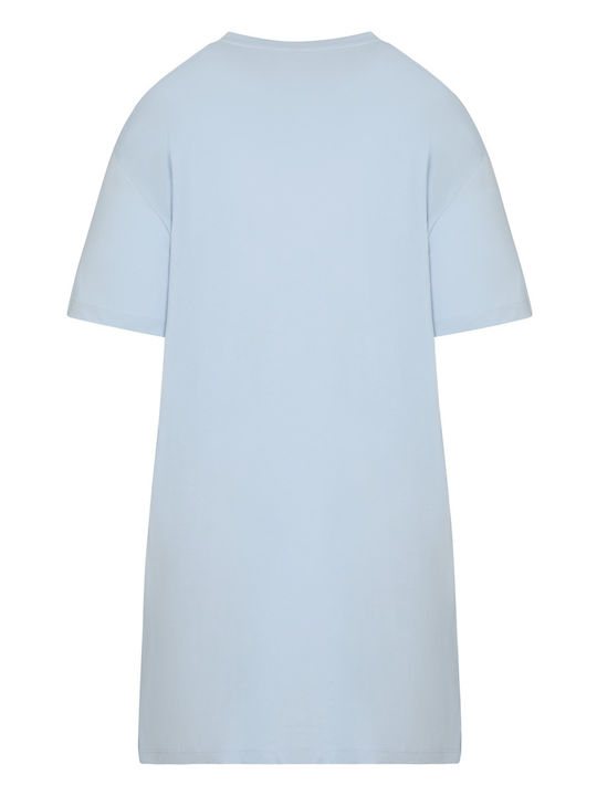 Hunkemöller Sommerliches Damen-Nachthemd Blau