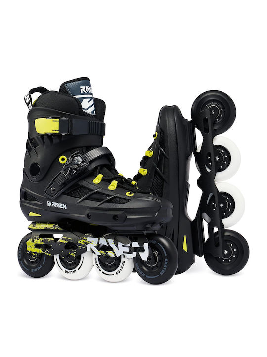 Raven Vestor Inline Adjustable Black Adult Rollers