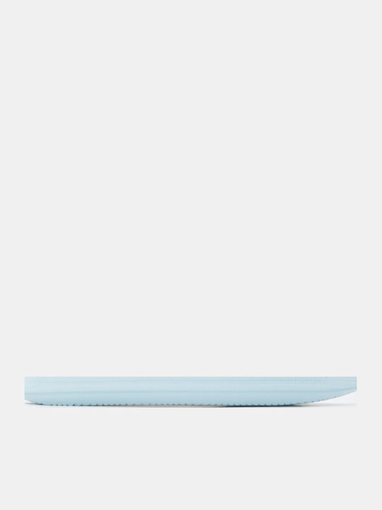 Flip Flops With Platforms In Light Blue Colour