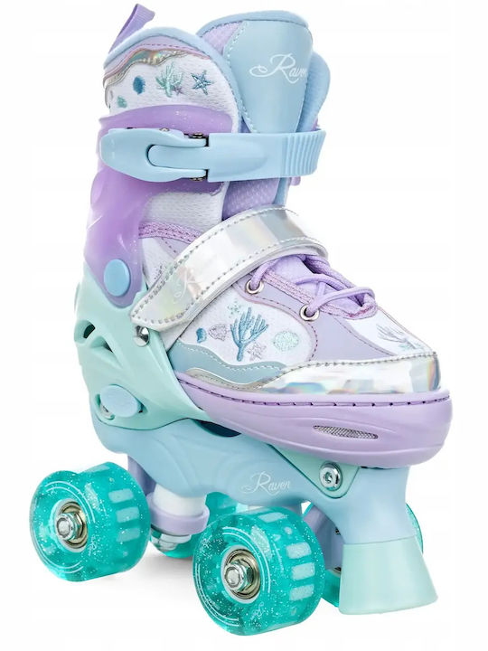 Raven Isla Inline Αυξομειούμενα Rollers Μωβ Παιδικά