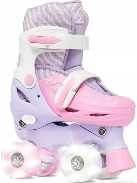 Raven Loret Inline Adjustable Purple Kids Rollers