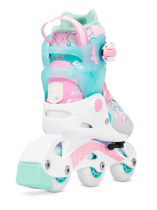 Raven Princess Quad Αυξομειούμενα Rollers Τιρκουάζ Παιδικά Raven Princess Quad Αυξομειούμενα Rollers Τιρκουάζ Παιδικά