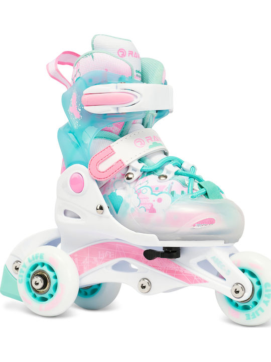 Raven Princess Quad Αυξομειούμενα Rollers Τιρκουάζ Παιδικά