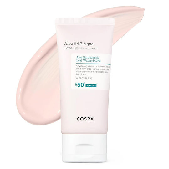 Cosrx 54.2 Aqua Tone-Up Αντηλιακή Κρέμα Προσώπου SPF50+ 50ml