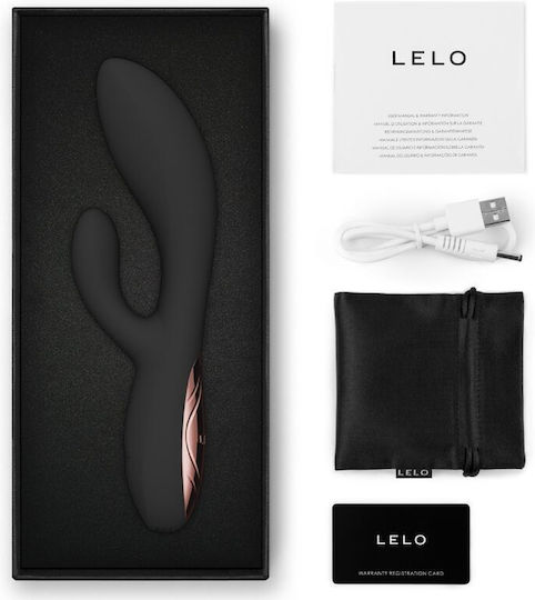Lelo Ina Thrust Vibrator Kaninchen mit Fernsteuerung Schwarz