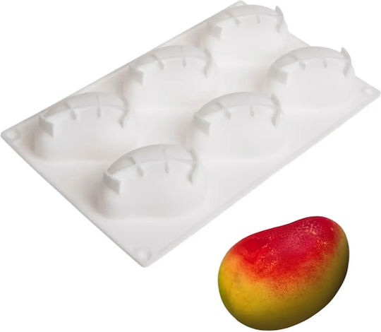 Φόρμες Σιλικόνης 3d Viral Γλυκά Φρούτων Entremet & Μους Λεμόνι 15 Θέσεων