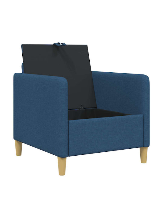 Blue Armchair 72x78x87cm
