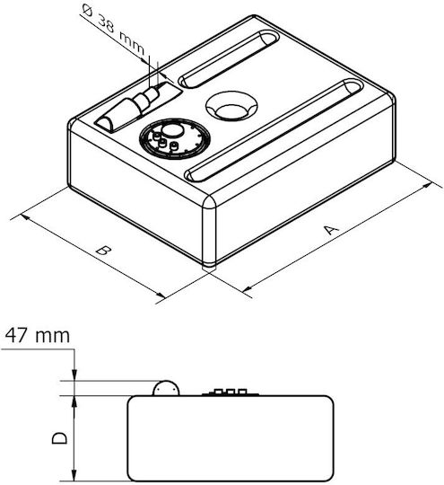 Can SB Fuel Portable Tank 188lt