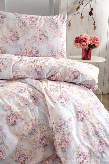 SteweHome Set Huse Pentru Pilote 100% Bumbac 200x220cm Dublu Cu 2 Fețe De Pernă Multicolor