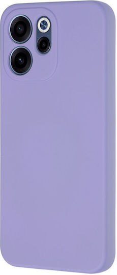 Techsuit Purple Silicone Back Cover (Oppo Reno15 F)