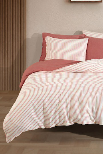 SteweHome Bettbezüge Set Einheiten 160x220cm Gestreift