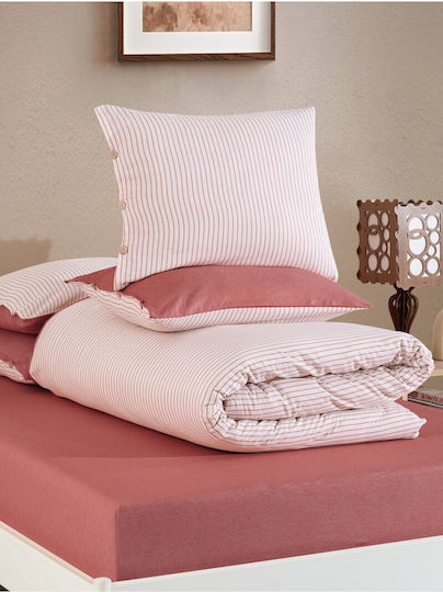 SteweHome Bettbezüge Set Einheiten 160x220cm Gestreift