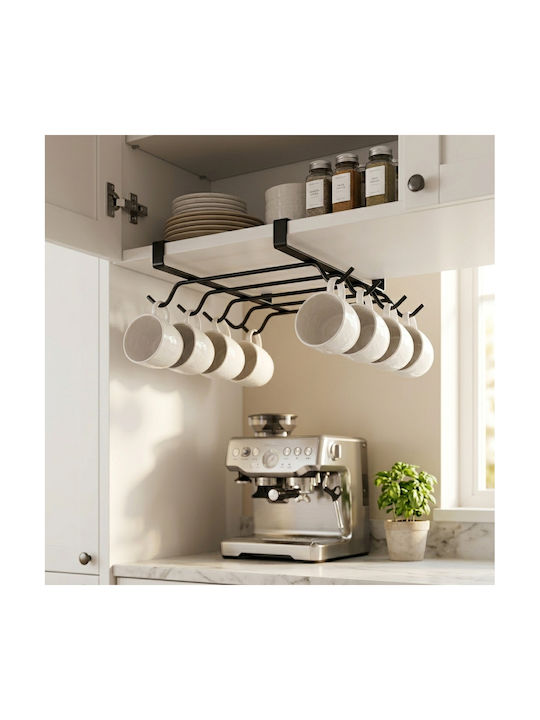Femmit Metallic Mug Stand 32x23cm Black