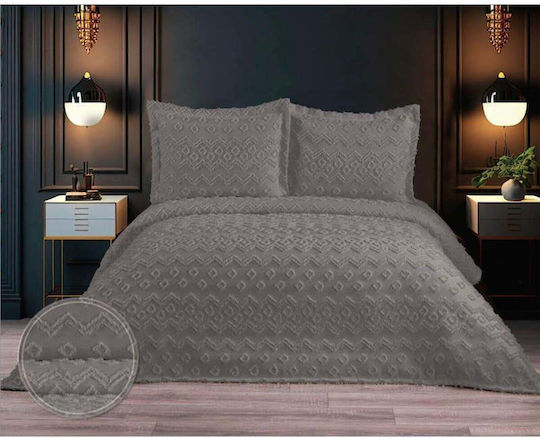 SteweHome Σετ King Size 260x260cm Γκρι