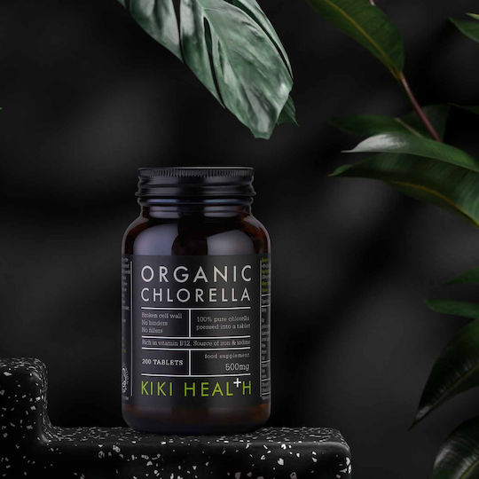 Kiki Health Organic Chlorella 500mg 200 ταμπλέτες