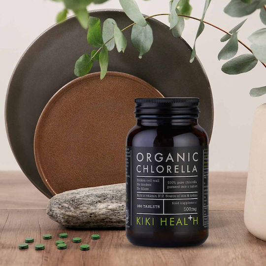 Kiki Health Organic Chlorella 500mg 200 ταμπλέτες
