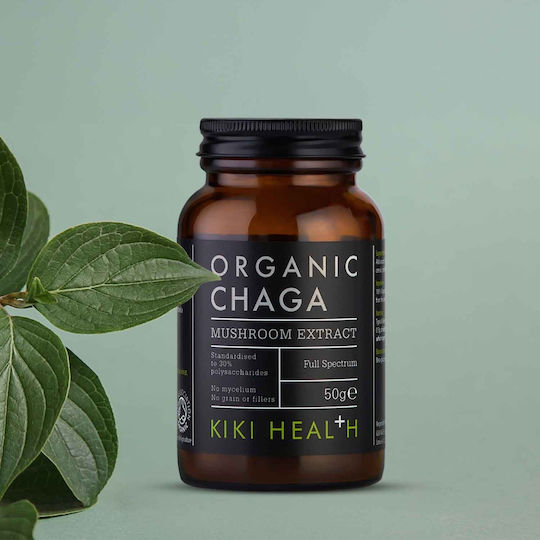 Kiki Health Chaga Extract Organic Powder [50 Γραμμάρια]