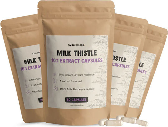 Cupplement Milk Thistle Extract 500mg 60 Capsules