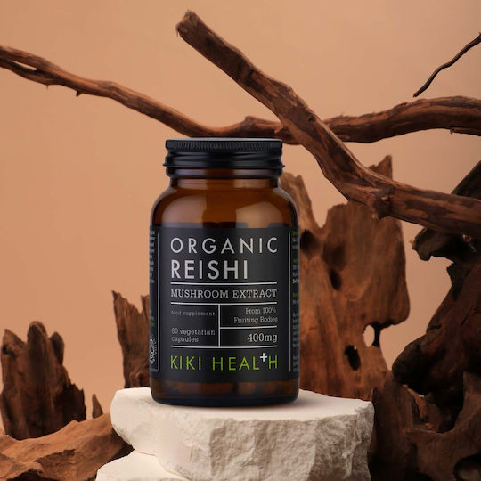 Kiki Health Organic Reishi 400mg 60 φυτικές κάψουλες
