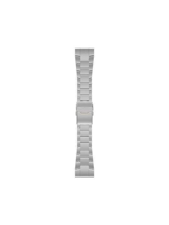Garmin 26 Millimeter Safety Strap Titanium Alloy Quick Release Watch Strap Silver
