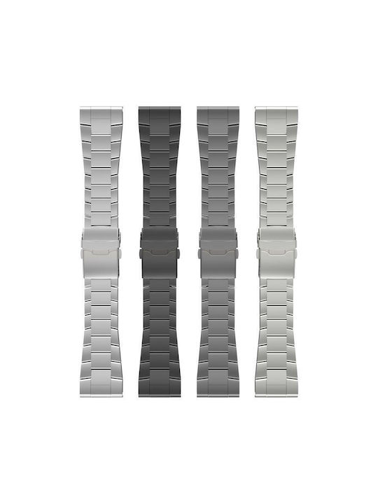 Garmin 26 Millimeter Safety Strap Titanium Alloy Quick Release Watch Strap Silver