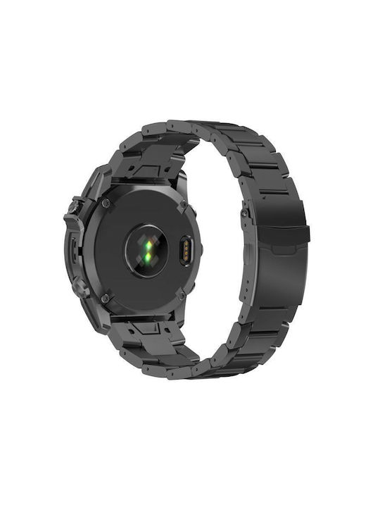 Garmin 26 Millimeter Safety Strap Titanium Alloy Quick Release Watch Strap Black