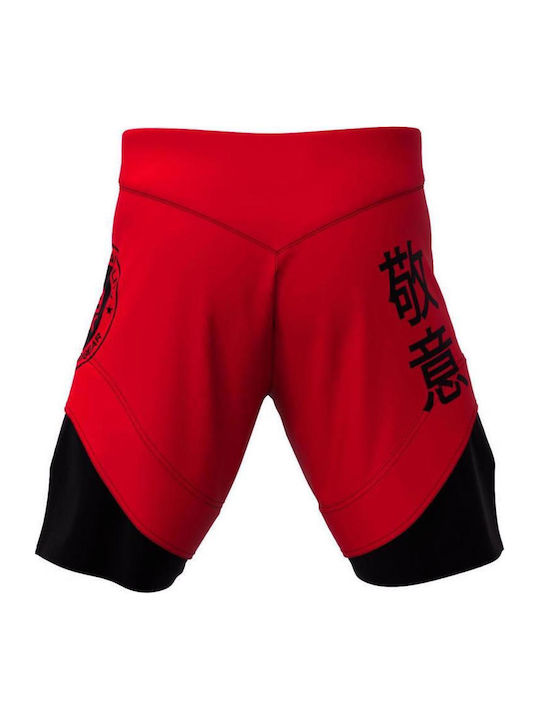 Okami Fightshorts OFS131 MMA Shorts Red