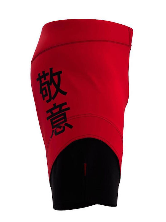 Okami Fightshorts OFS131 Σορτσάκι MMA Κόκκινο