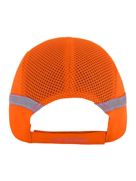 Καπέλο Τζόκευ Ασφαλείας Bwolf Trivor Orange Hv