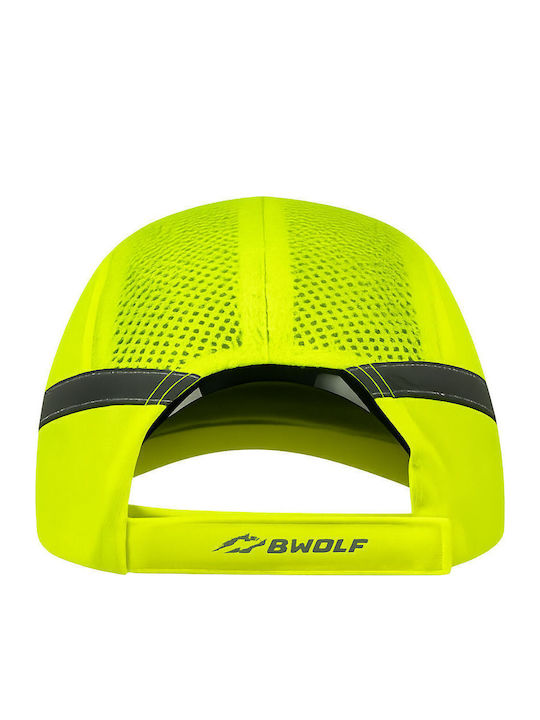 Καπέλο Τζόκευ Ασφαλείας Bwolf Trivor Yellow Hv