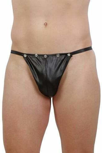 Soiemio Ανδρικό Sexy String Μαύρο