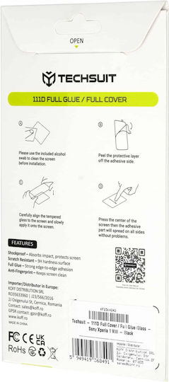 Techsuit 0.33mm Full Glue Full Face Tempered Glass (Xiaomi 17T Pro)