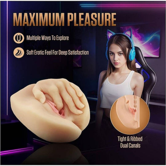 Blush Masturbator Vagina με Δόνηση